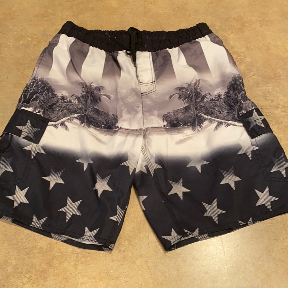 Men’s US Apparel swim trunks size large